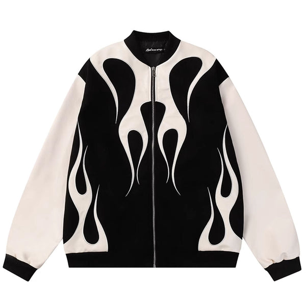 Flamin'  Bomber Jacket - Vedlit
