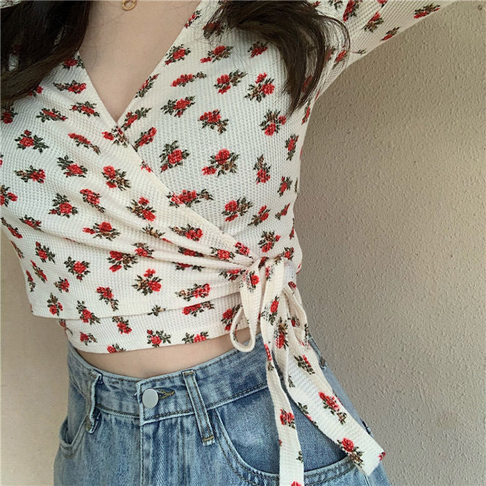 Secret Garden Wrap Top - Vedlit