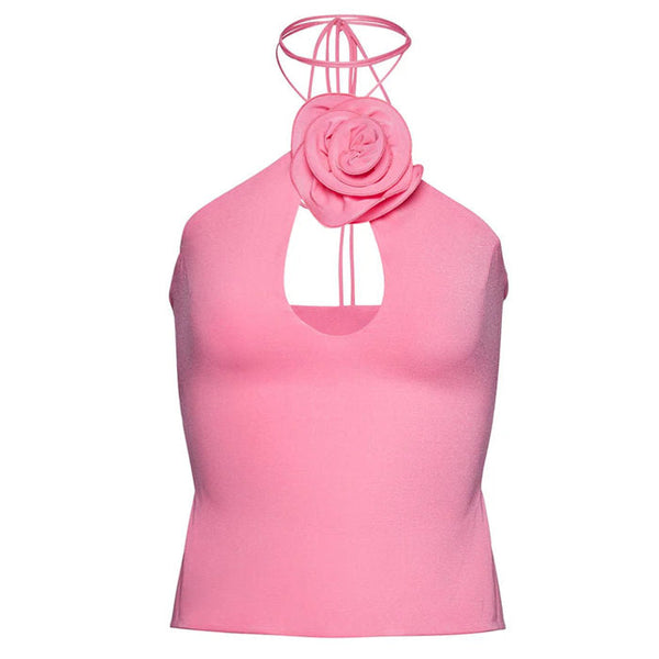 Summer In Paris Halter Top - Vedlit