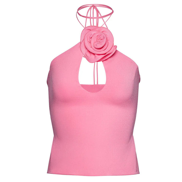 Summer In Paris Halter Top - Vedlit