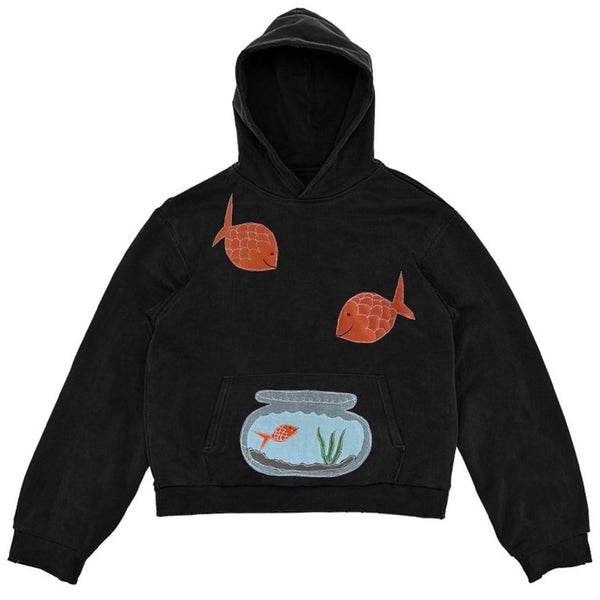 Goldfish and Bowl Hoodie - Vedlit
