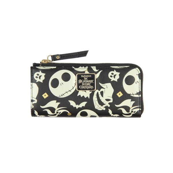 Gothic Nightmare PU Leather Zip Wallet - Vedlit