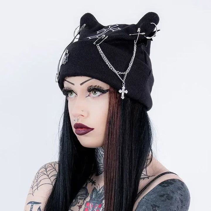 Gothic Rebel Soul Beanie - Vedlit