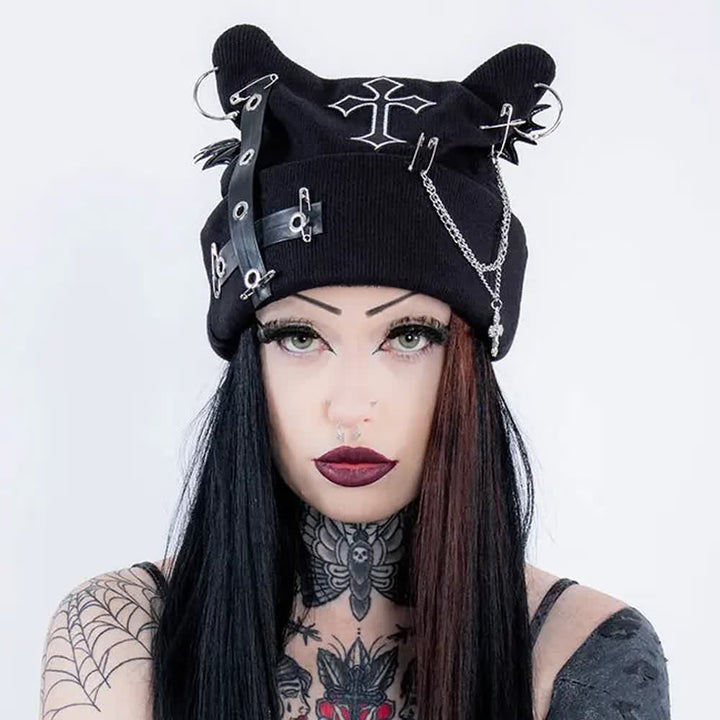 Gothic Rebel Soul Beanie - Vedlit