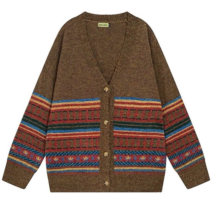 Grandpa Aesthetic Oversized Cardigan - Vedlit