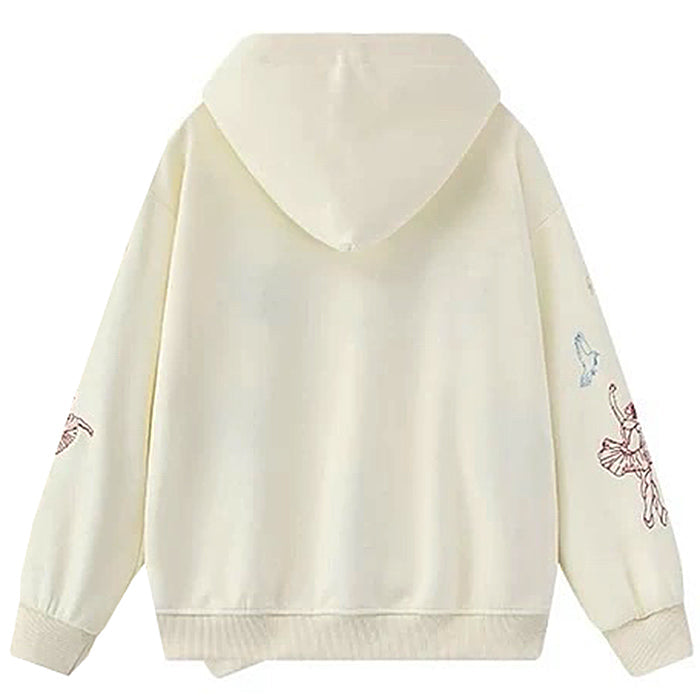 Greek-Roman Art Embroidery Aesthetic Hoodie - Vedlit