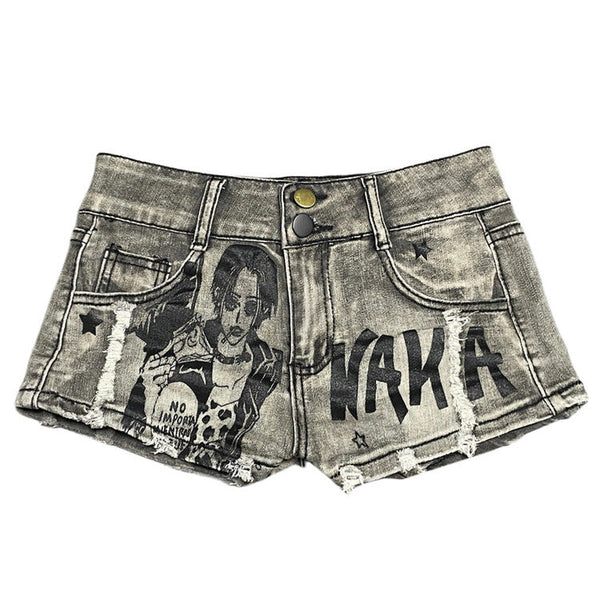 Grunge Aesthetic Micro Jorts - Vedlit