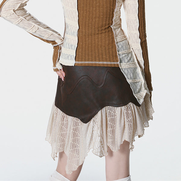 Grunge Fairy Mini Skirt - Vedlit