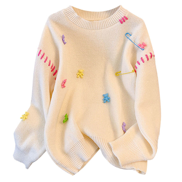 Gummy Bear Knit Sweater - Vedlit