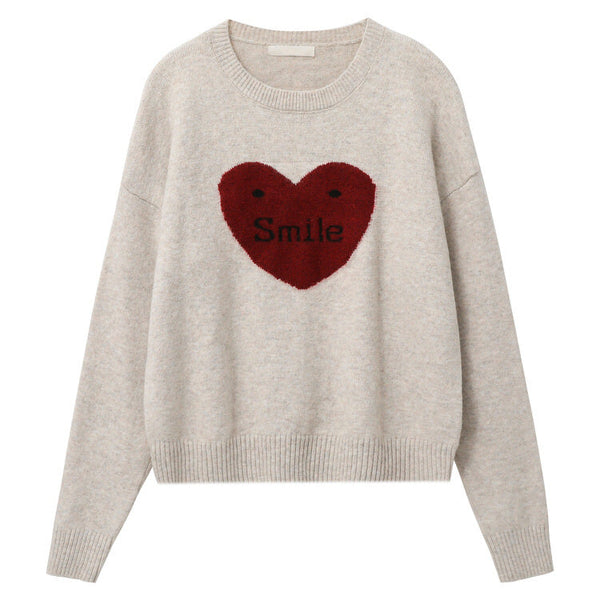 Soft Girl Warm Heart Sweater - Vedlit
