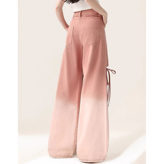 Knee-Heart Gradient Pants - Vedlit