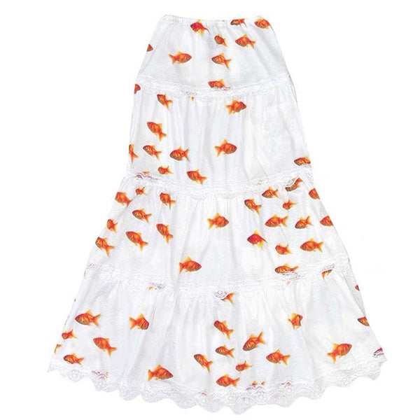 Koi Fish Maxi Skirt - Vedlit