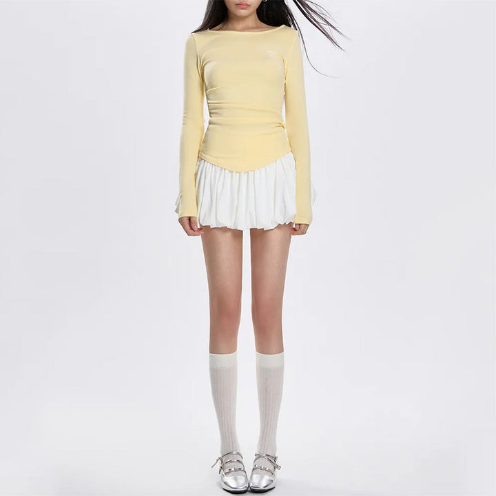 Lemon Pie Long Sleeve Top - Vedlit