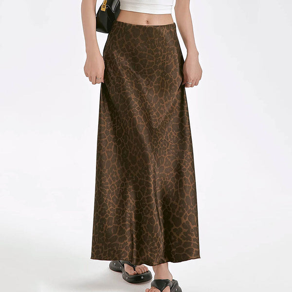 Wild Thing Leopard Maxi Skirt - Vedlit