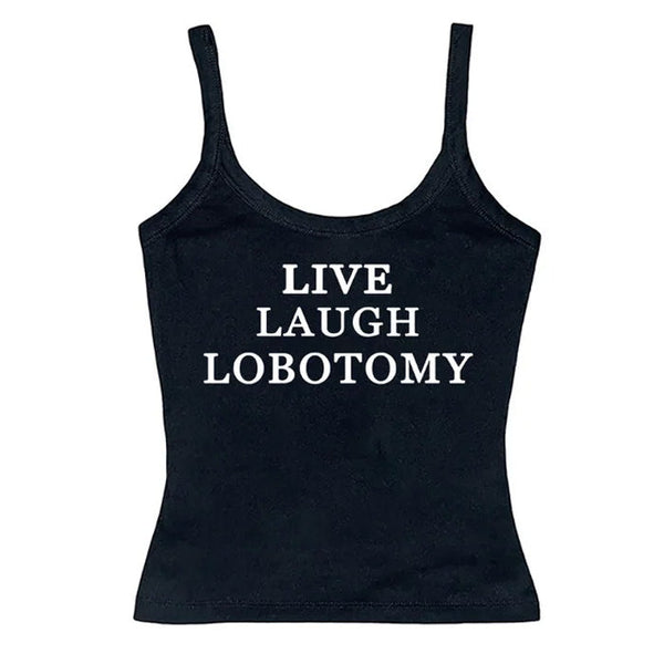 Live Laugh Skinny Tank - Vedlit