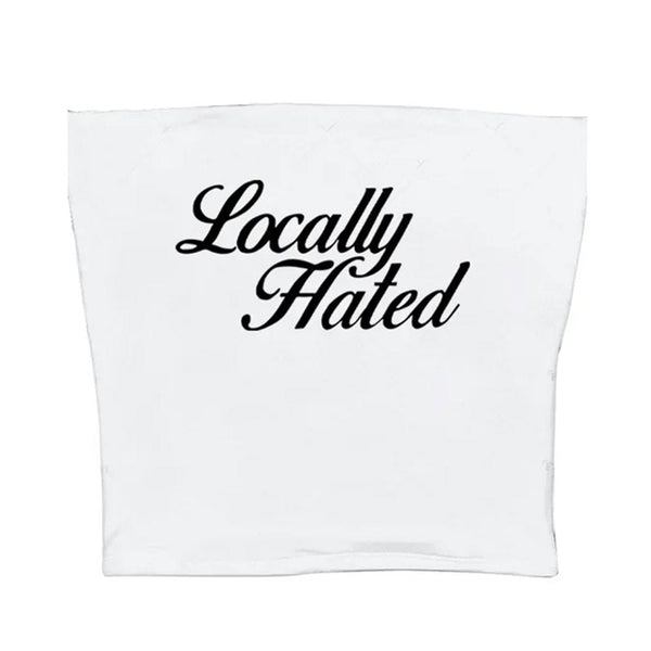 Locally Hated Aesthetic Tube Top - Vedlit