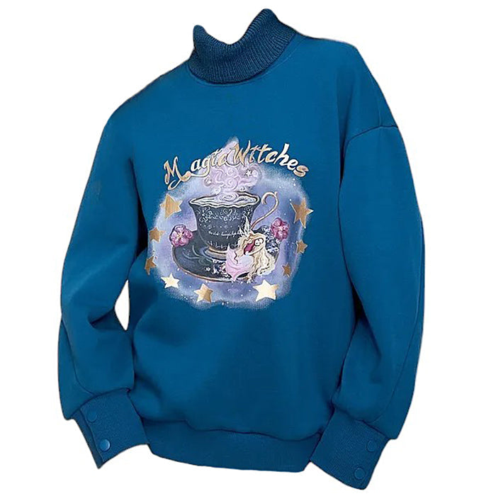 Magic Witches Printed Sweatshirt - Vedlit