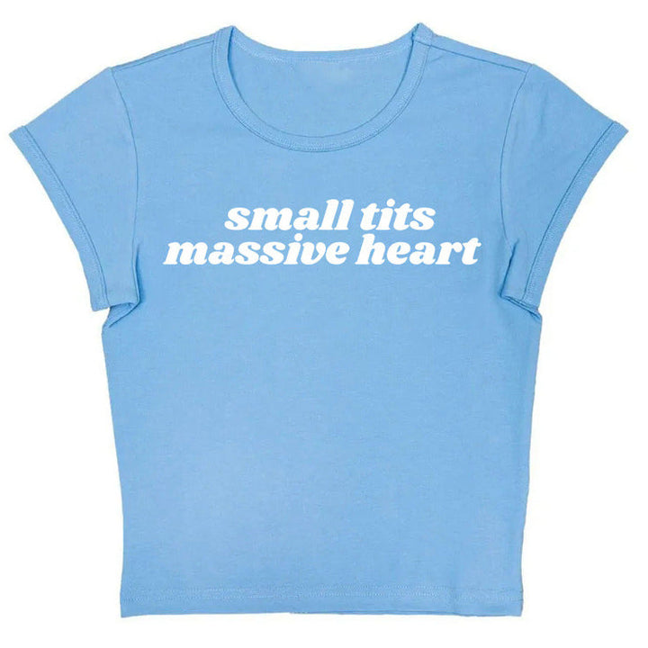 Massive Heart Crop Top - Vedlit