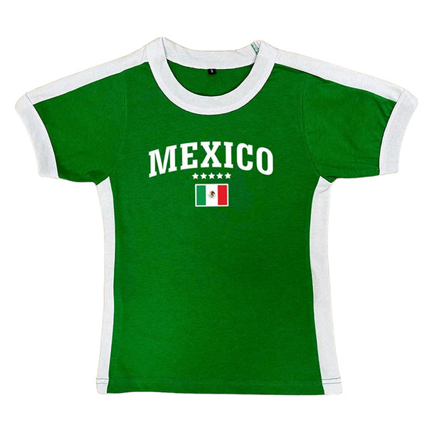 Mexico Raglan Baby Tee - Vedlit