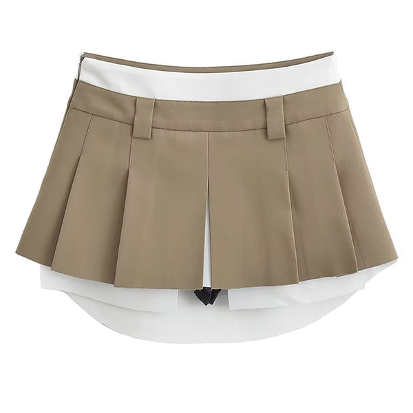 Influencer Mini Pleated Skirt - Vedlit