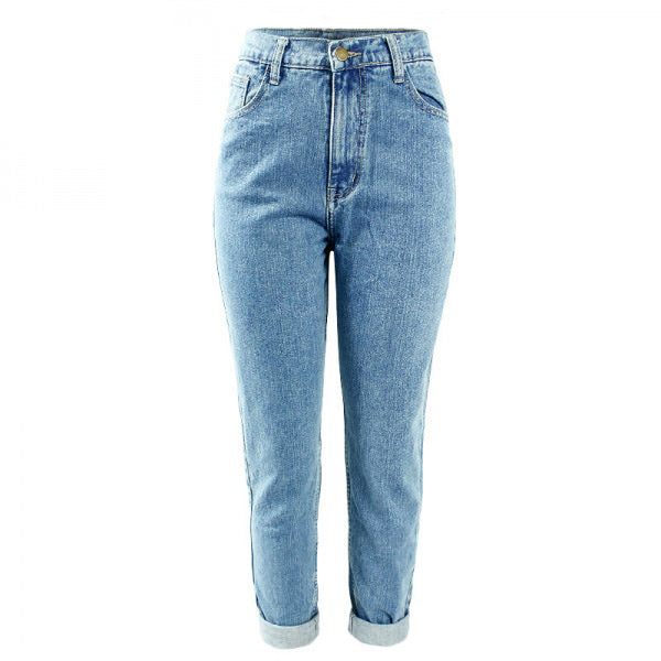 High Waisted Mom Jeans - Vedlit