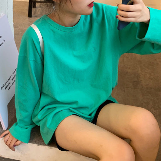 Comfy Cute Long Sleeve Tee - Vedlit