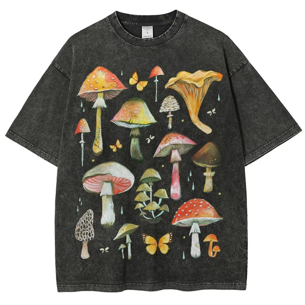 Mushroom Graphic Tee - Vedlit