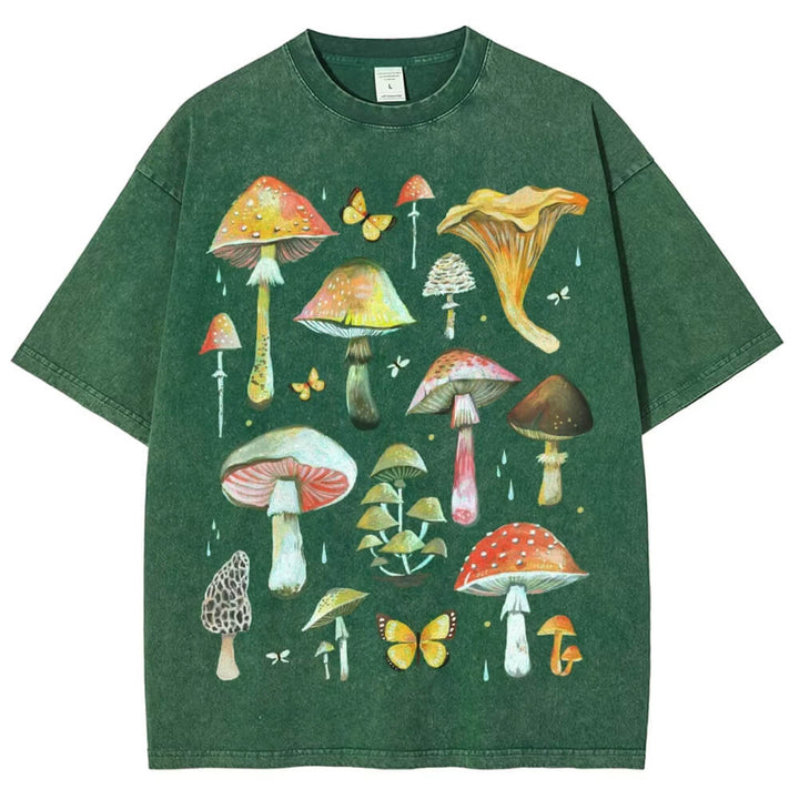 Mushroom Graphic Tee - Vedlit