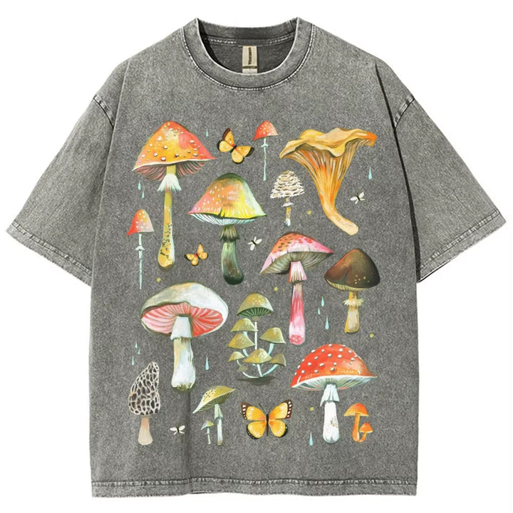 Mushroom Graphic Tee - Vedlit