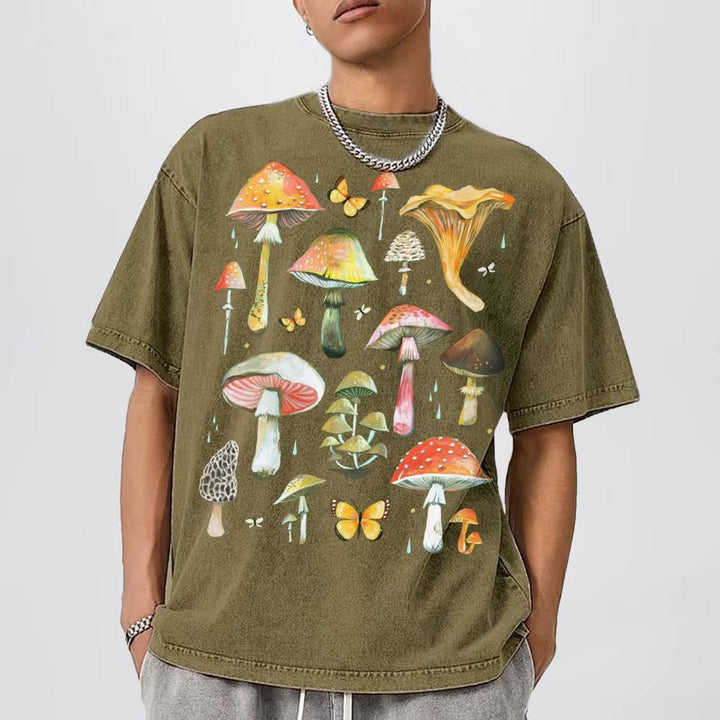 Mushroom Graphic Tee - Vedlit