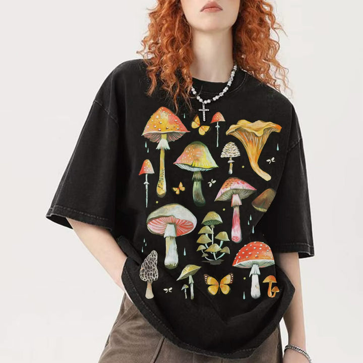 Mushroom Graphic Tee - Vedlit