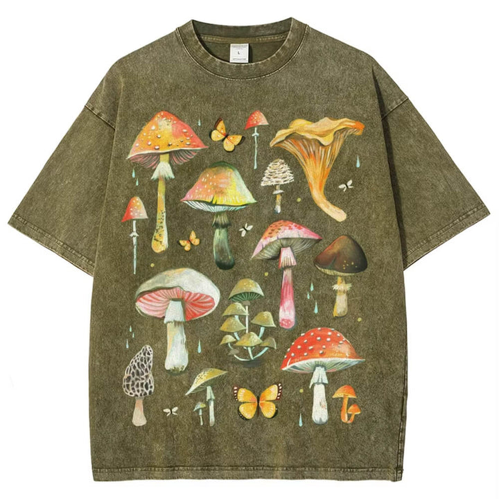 Mushroom Graphic Tee - Vedlit