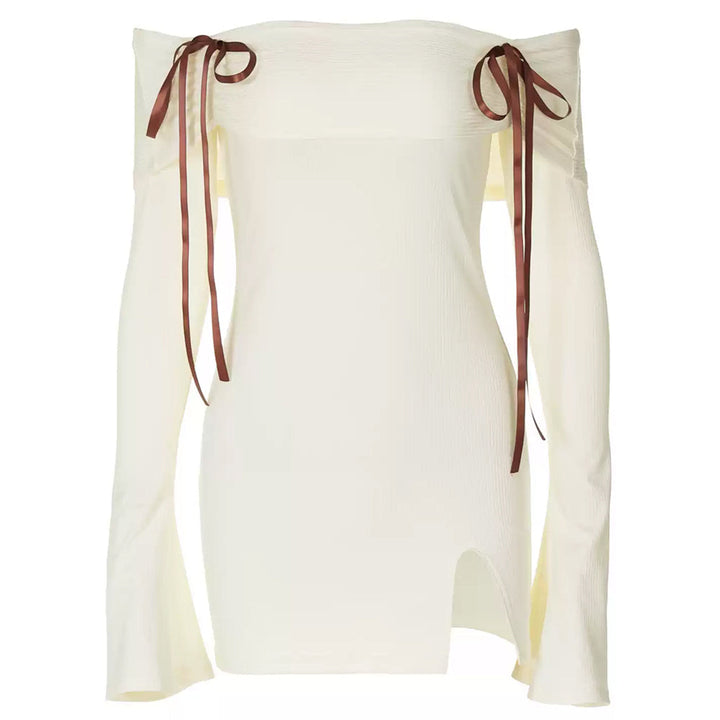 Hopeless Romantic Off Shoulder Mini Dress - Vedlit