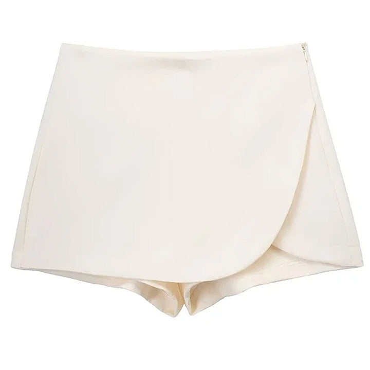 Old Money Asymmetric Mini Skort - Vedlit