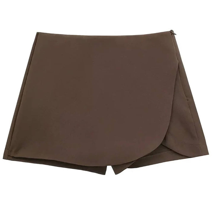 Old Money Asymmetric Mini Skort - Vedlit