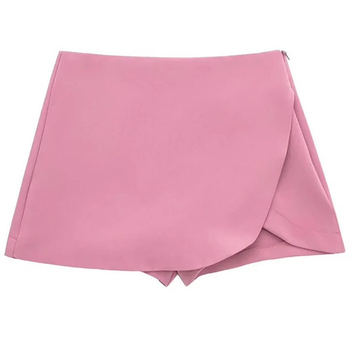 Old Money Asymmetric Mini Skort - Vedlit
