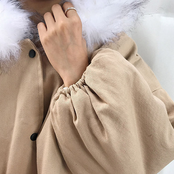 Cotton Candy Parka Coat - Vedlit