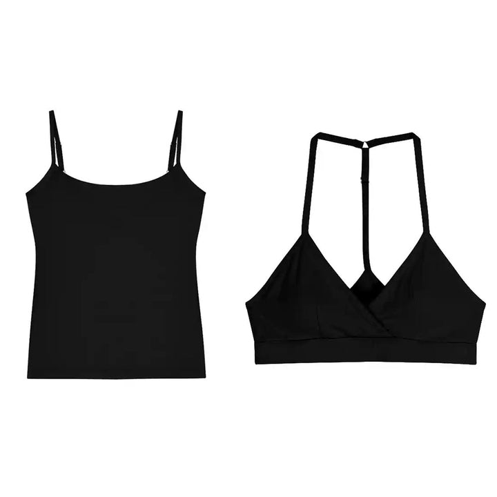 Soft Girl Bra & Tank Top Set - Vedlit