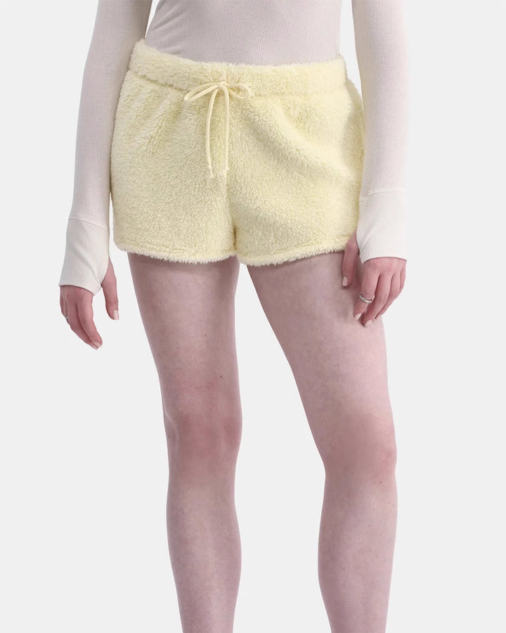 Pastel Fuzzy Mini Shorts - Vedlit