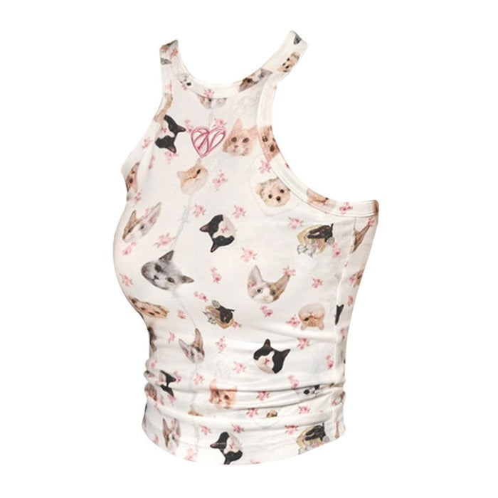Pets Print Top - Vedlit