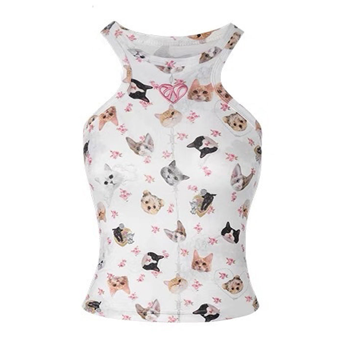 Pets Print Top - Vedlit