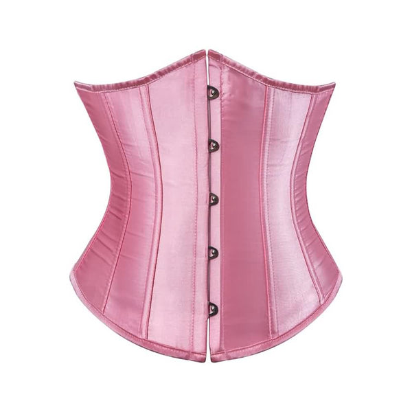 Pink Gothic Underbust Corset - Vedlit