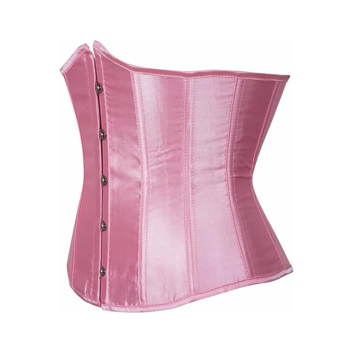 Pink Gothic Underbust Corset - Vedlit