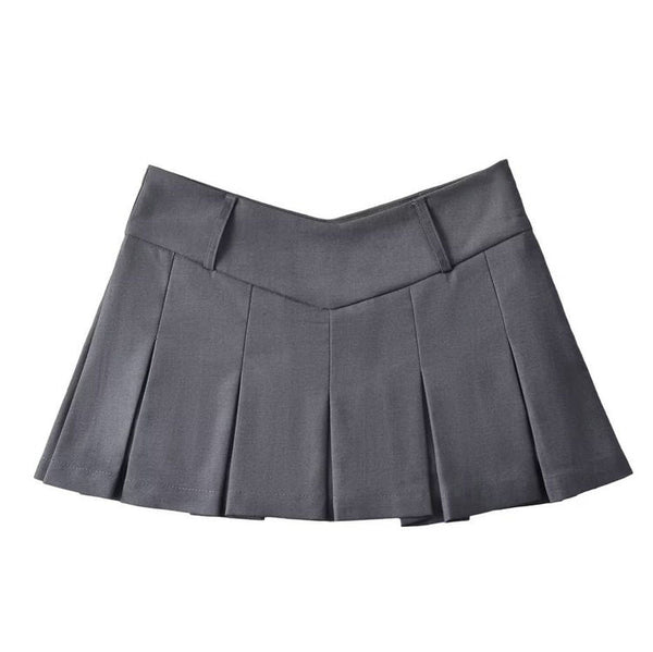 Y2K Pleated Micro Skirt - Vedlit