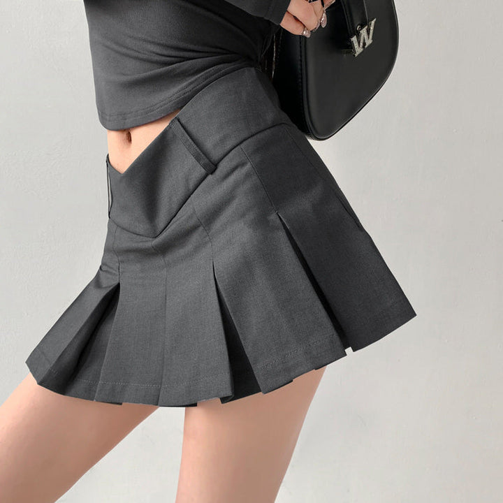 Y2K Pleated Micro Skirt - Vedlit