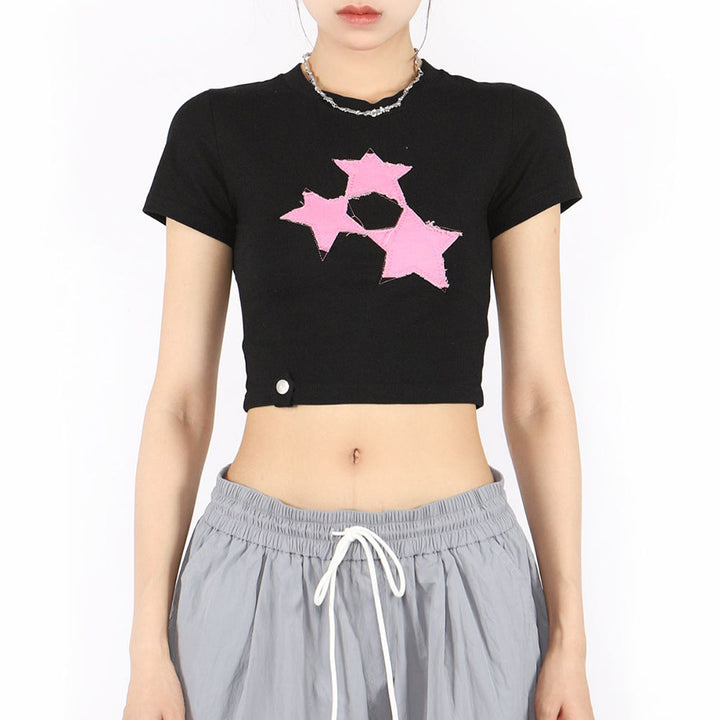 Too Pretty Star Crop Top - Vedlit