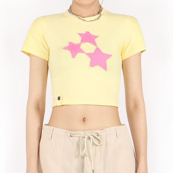 Too Pretty Star Crop Top - Vedlit