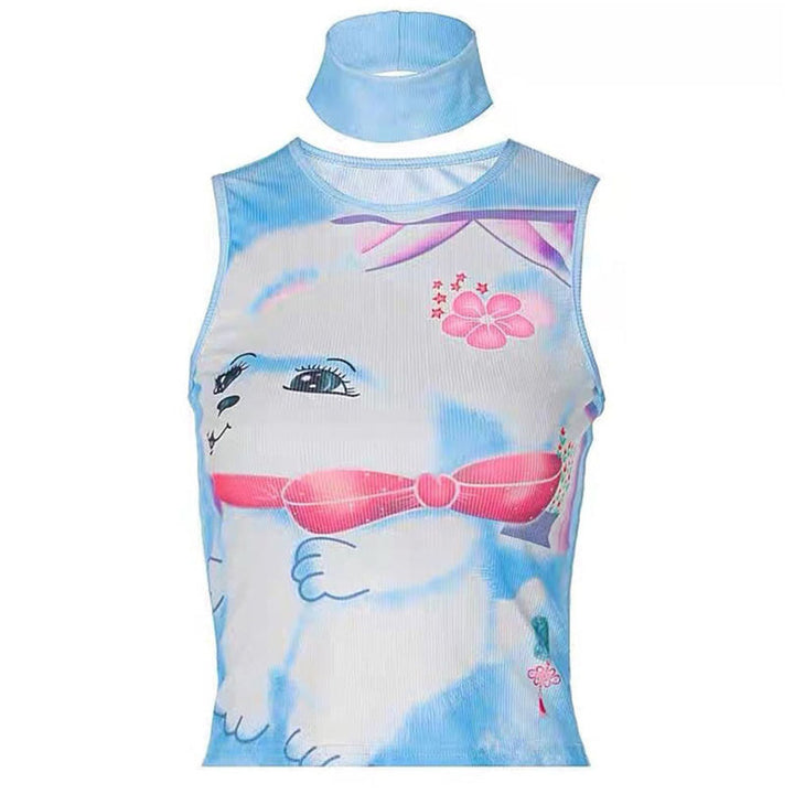 Puppy Y2K Aesthetic Tank Top - Vedlit