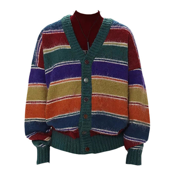 Teenage Dream Striped Cardigan - Vedlit