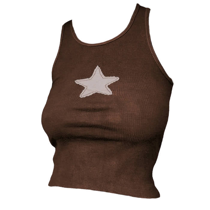 Skater Girl Star Tank Top - Vedlit